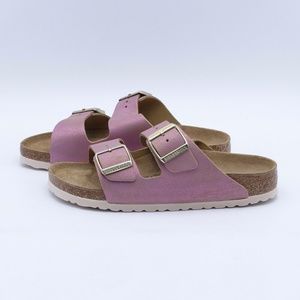 NEW Birkenstock Arizona Leather Sandals 1012876 Pink